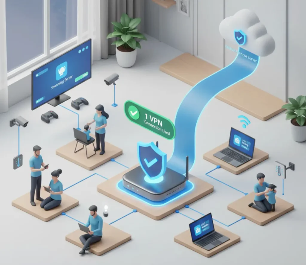 vpn router for multiple devices